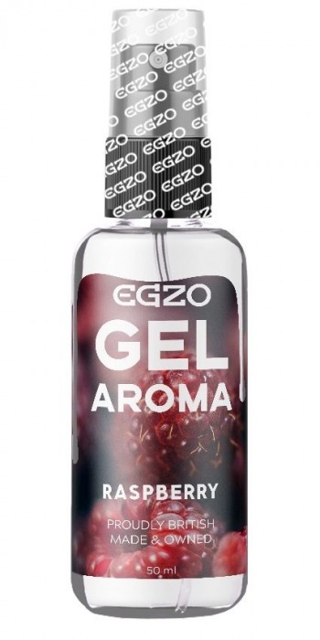 Интимный лубрикант EGZO AROMA с ароматом малины - 50 мл. - EGZO - купить с доставкой в Брянске