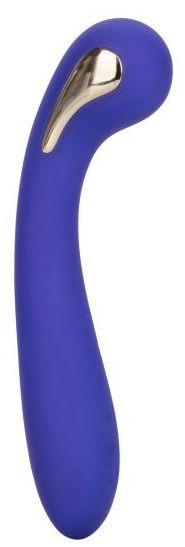 Фиолетовый вибромассажер с электростимуляцией Intimate Estim Petite G Wand - 19 см. - California Exotic Novelties - купить с доставкой в Брянске