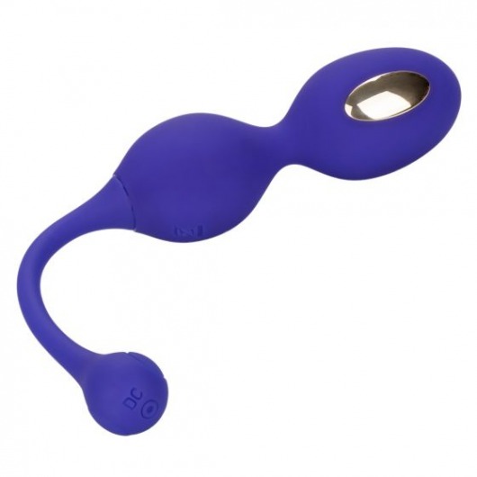 Фиолетовые виброшарики с электростимуляцией Impulse Intimate E-Stimulator Dual Kegel - California Exotic Novelties - купить с доставкой в Брянске