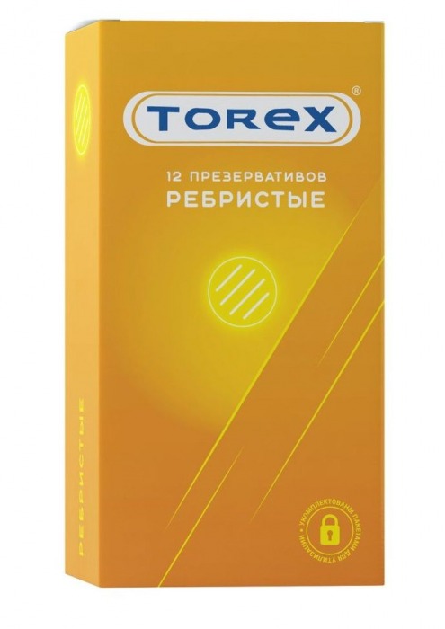 Текстурированные презервативы Torex  Ребристые  - 12 шт. - Torex - купить с доставкой в Брянске