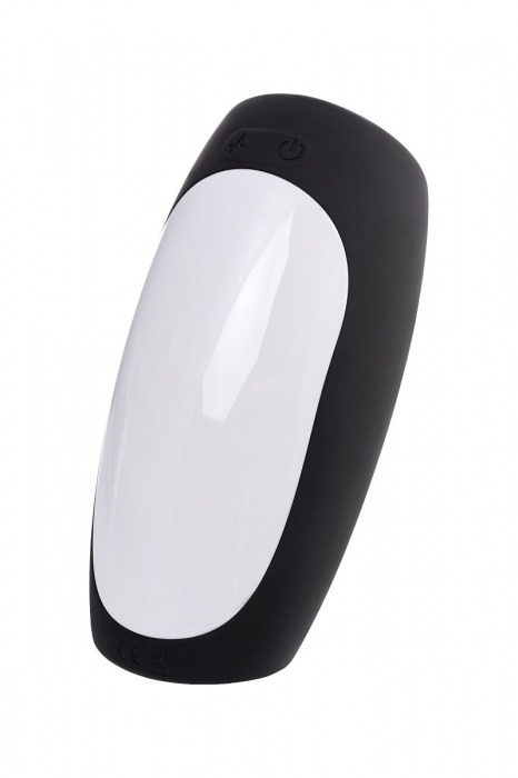 Черно-белый перезаряжаемый мастурбатор Erotist Hailstorm - Erotist Adult Toys - в Брянске купить с доставкой