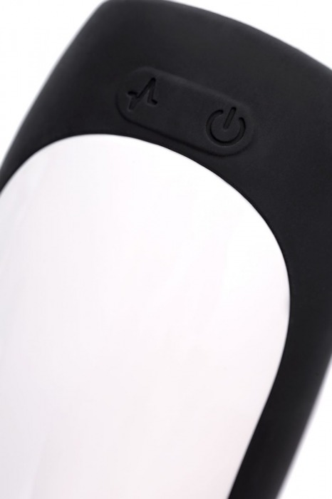 Черно-белый перезаряжаемый мастурбатор Erotist Hailstorm - Erotist Adult Toys - в Брянске купить с доставкой