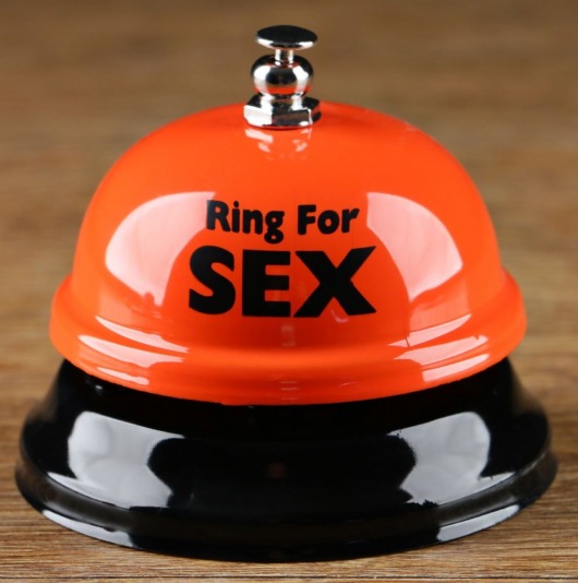 Настольный звонок RING FOR SEX - Сима-Ленд - купить с доставкой в Брянске