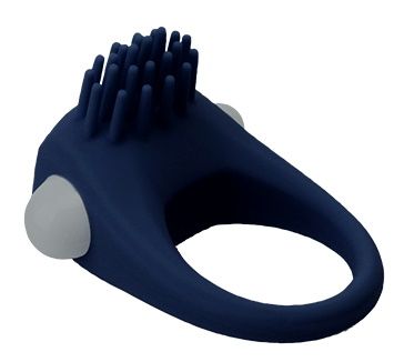 Синее эрекционное виброкольцо STIMU RING - Dream Toys - в Брянске купить с доставкой