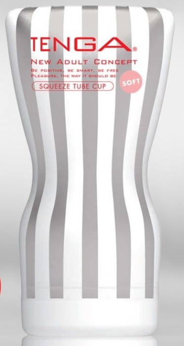 Мастурбатор TENGA Squeeze Tube Cup Soft - Tenga - в Брянске купить с доставкой
