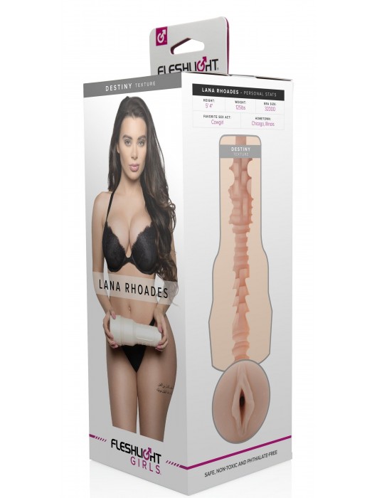 Мастурбатор-вагина Fleshlight Girls - Lana Rhoades Destiny - Fleshlight - в Брянске купить с доставкой