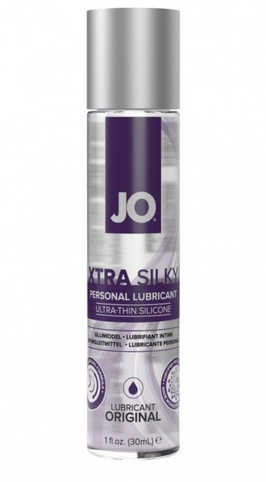 Лубрикант на силиконовой основе JO Xtra Silky - 30 мл. - System JO - купить с доставкой в Брянске Лубрикант на силиконовой основе JO Xtra Silky - 30 мл. - System JO - купить с доставкой в Брянске