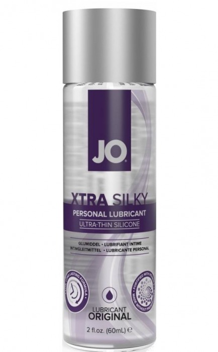 Лубрикант на силиконовой основе JO Xtra Silky - 60 мл. - System JO - купить с доставкой в Брянске Лубрикант на силиконовой основе JO Xtra Silky - 60 мл. - System JO - купить с доставкой в Брянске