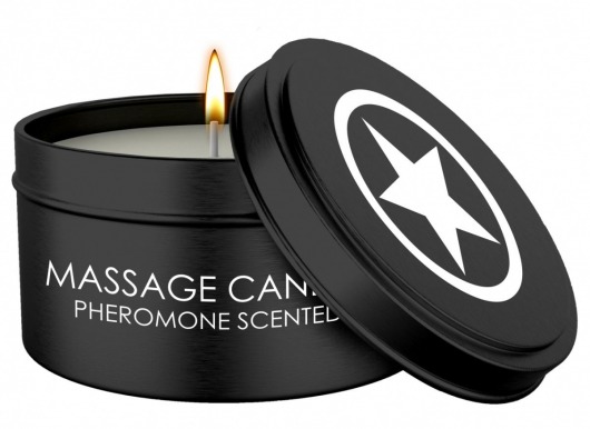 Массажная свеча с феромонами Massage Candle Pheromone Scented - Shots Media BV - купить с доставкой в Брянске