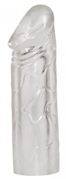 Удлиняющая насадка на пенис Mega Dick Sleeve Transparent - Orion - в Брянске купить с доставкой
