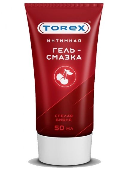 Смазка на водной основе TOREX  Спелая вишня  - 50 мл. - Torex - купить с доставкой в Брянске