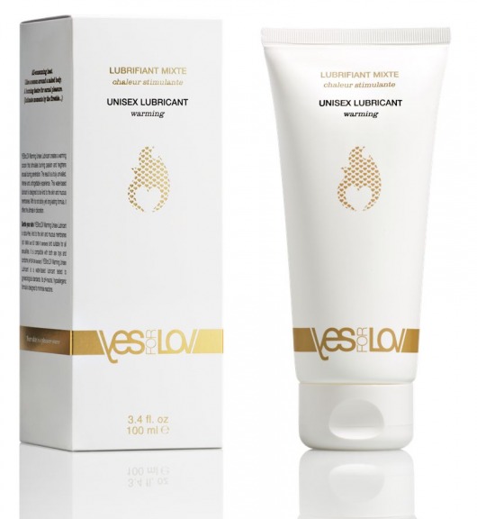 Лубрикант на водной основе с согревающим эффектом Warming Unisex Lubricant - 100 мл. - YESforLOV - купить с доставкой в Брянске