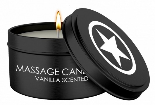 Массажная свеча с ароматом ванили Massage Candle - Shots Media BV - купить с доставкой в Брянске