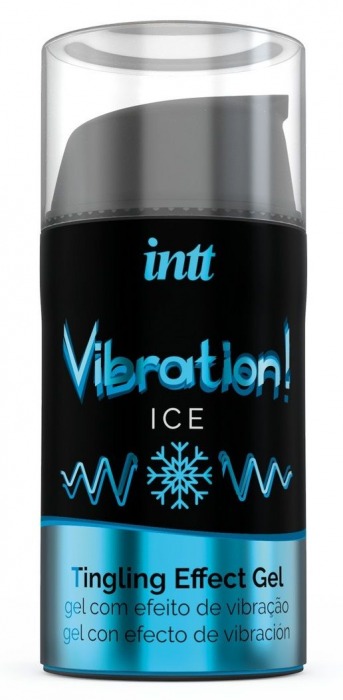 Жидкий интимный гель с эффектом вибрации Vibration! Ice - 15 мл. - INTT - купить с доставкой в Брянске