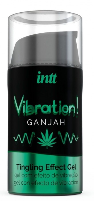 Жидкий интимный гель с эффектом вибрации Vibration! Ganjah - 15 мл. - INTT - купить с доставкой в Брянске