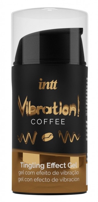 Жидкий интимный гель с эффектом вибрации Vibration! Coffee - 15 мл. - INTT - купить с доставкой в Брянске