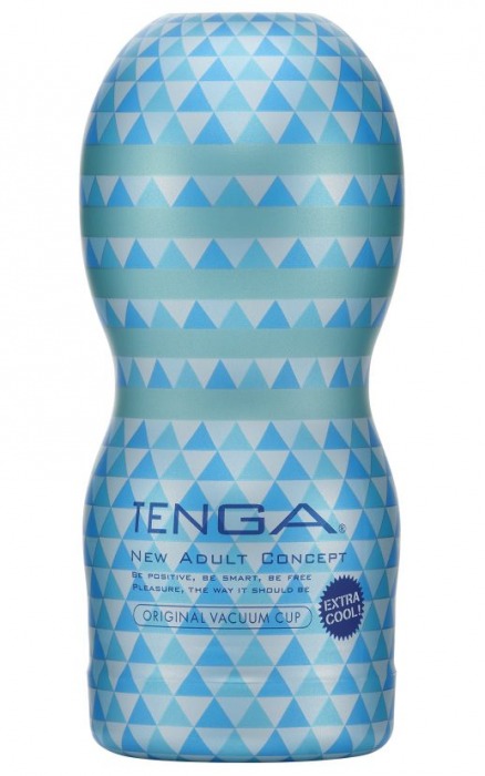 Мастурбатор с охлаждающей смазкой TENGA Original Vacuum Cup Extra Cool - Tenga - в Брянске купить с доставкой