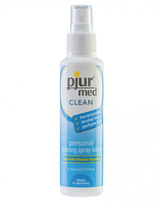 Гигиенический спрей pjur MED Clean Spray - 100 мл. - Pjur - купить с доставкой в Брянске