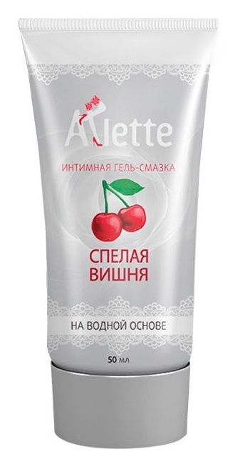 Интимная гель-смазка на водной основе Arlette  Спелая вишня  - 50 мл. - Arlette - купить с доставкой в Брянске