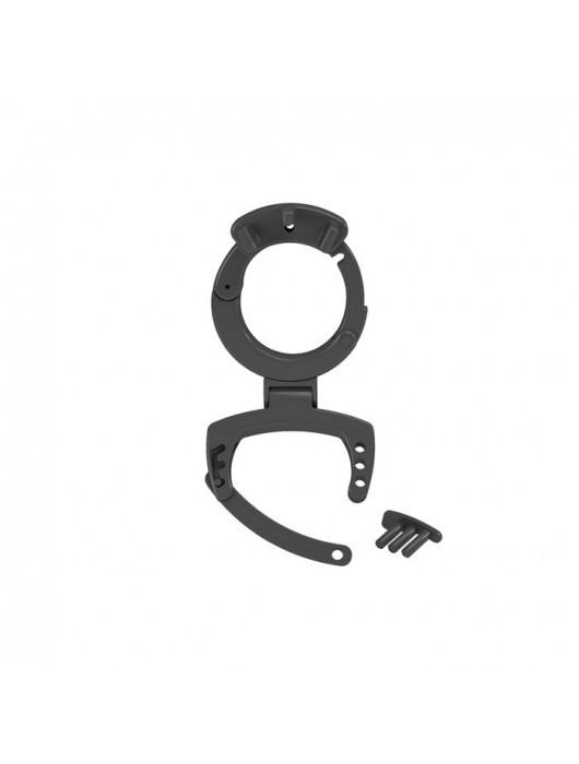 Кольцо с зажимом для мошонки для пояса верности Pubic Enemy - MyStim - купить с доставкой в Брянске