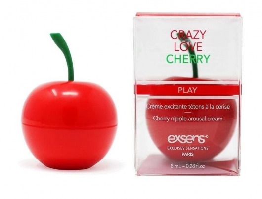 Крем для стимуляции сосков Crazy Love Cherry - 8 мл. - Exsens - купить с доставкой в Брянске