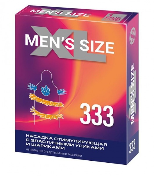 Стимулирующая насадка на пенис MEN SIZE 333 - Sitabella - в Брянске купить с доставкой