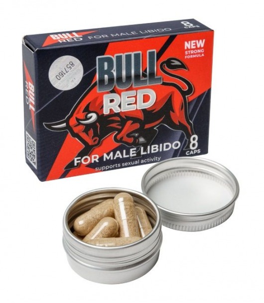 Пищевой концентрат для мужчин BULL RED - 8 капсул - Sitabella - купить с доставкой в Брянске