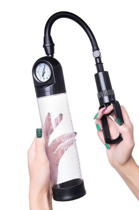 Прозрачная механическая помпа Helmer с манометром - Sexus - в Брянске купить с доставкой