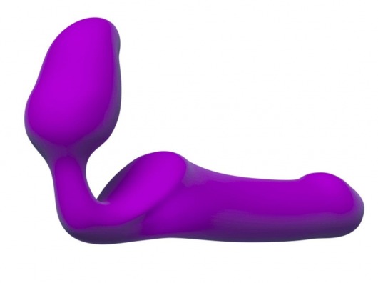 Лиловый безремневой страпон Queens M - Adrien Lastic - купить с доставкой в Брянске