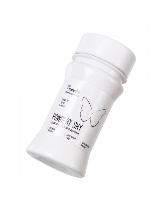 Пудра для ухода за игрушками Powdery Sky с ароматом мяты - 40 гр. - Eromantica - купить с доставкой в Брянске
