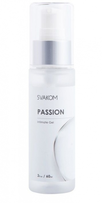 Смазка на водной основе Passion Intimate Gel - 60 мл. - Svakom - купить с доставкой в Брянске