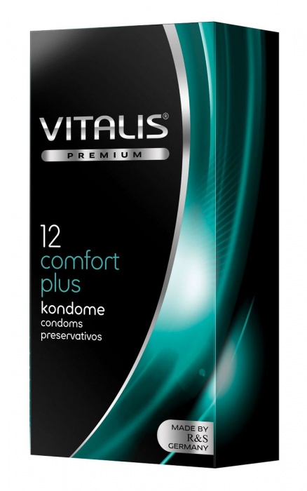 Контурные презервативы VITALIS PREMIUM comfort plus - 12 шт. - Vitalis - купить с доставкой в Брянске