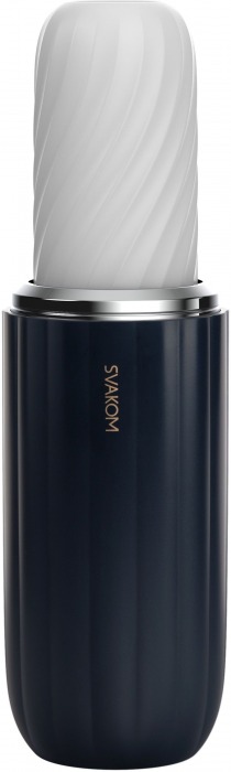 Черно-белый интерактивный мастурбатор Alex Neo 2 - Svakom - в Брянске купить с доставкой