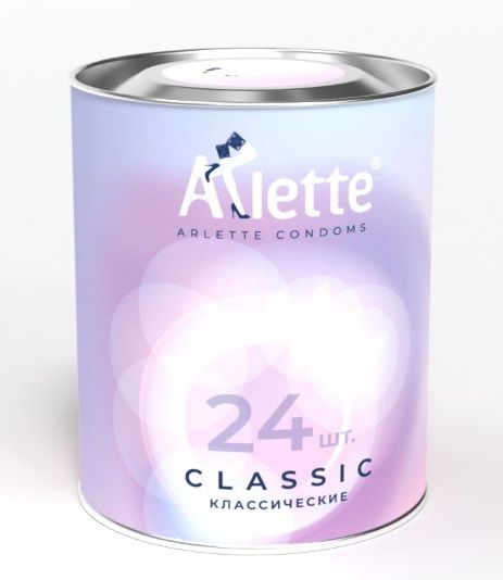 Классические презервативы Arlette Classic - 24 шт. - Arlette - купить с доставкой в Брянске