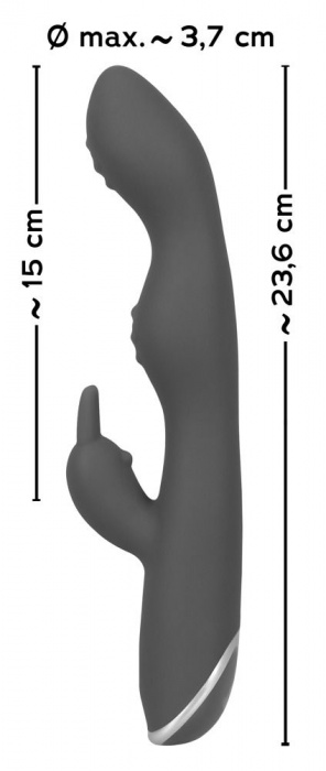 Фиолетовый вибратор A   G-Spot Rabbit Vibrator для стимуляции зон G и A - 23,6 см. - Orion