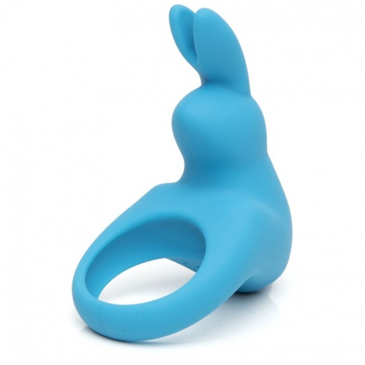 Голубое эрекционное виброкольцо Happy Rabbit Rechargeable Rabbit Cock Ring - Happy Rabbit - в Брянске купить с доставкой