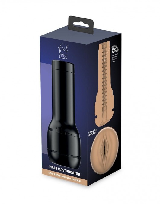 Телесный мастурбатор-вагина Feel Stroker - Kiiroo - в Брянске купить с доставкой