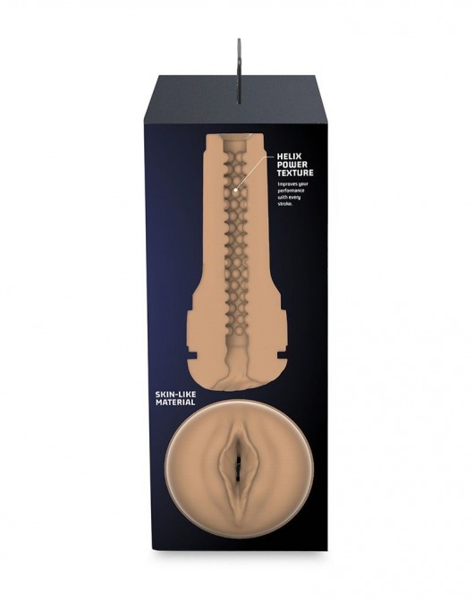 Телесный мастурбатор-вагина Feel Stroker - Kiiroo - в Брянске купить с доставкой