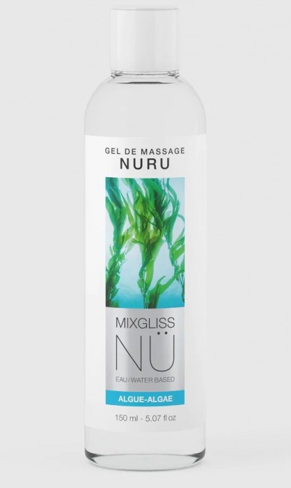 Массажный гель на водной основе Mixgliss NU Algae - 150 мл. - Mixgliss - купить с доставкой в Брянске