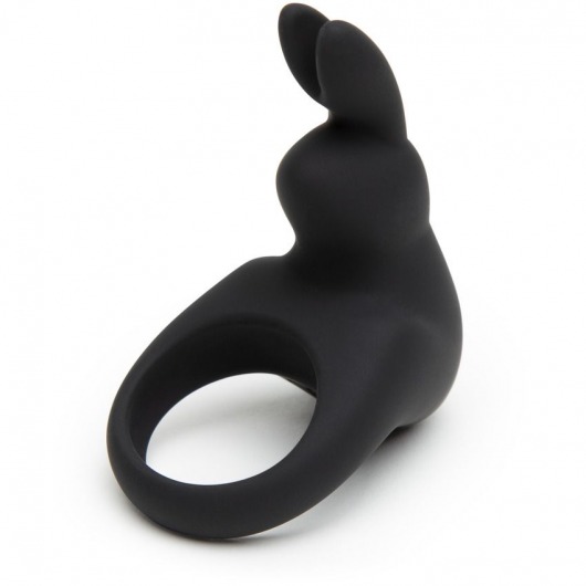 Черное эрекционное виброкольцо Happy Rabbit Rechargeable Rabbit Cock Ring - Happy Rabbit - в Брянске купить с доставкой