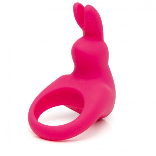 Розовое эрекционное виброкольцо Happy Rabbit Rechargeable Rabbit Cock Ring - Happy Rabbit - в Брянске купить с доставкой