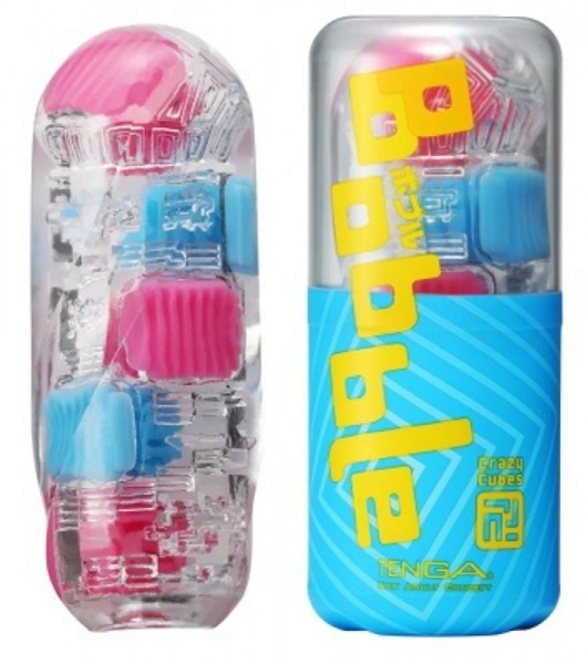 Мастурбатор Tenga Bobble Crazy Cubes - Tenga - в Брянске купить с доставкой