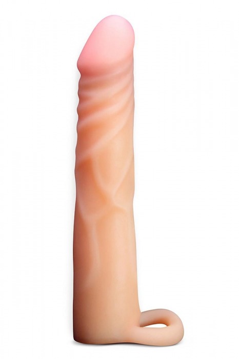 Телесная насадка на пенис Cock Xtender - 17,7 см. - Blush Novelties - в Брянске купить с доставкой