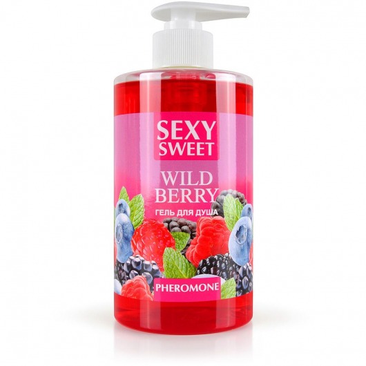 Гель для душа Sexy Sweet Wild Berry с ароматом лесных ягод и феромонами - 430 мл. -  - Магазин феромонов в Брянске