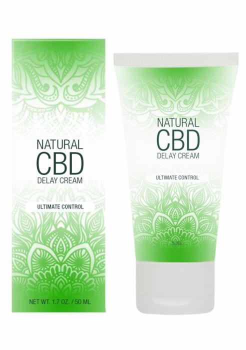 Крем-пролонгатор Natural CBD Delay Cream - 50 мл. - Shots Media BV - купить с доставкой в Брянске