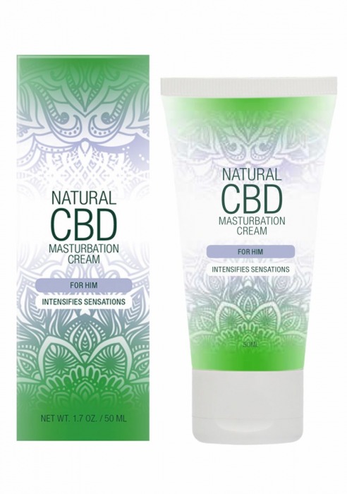 Крем для мастурбации для мужчин Natural CBD Masturbation Cream For Him - 50 мл. - Shots Media BV - купить с доставкой в Брянске