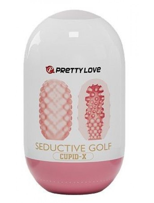 Розовый мастурбатор-яйцо Seductive Golf - Baile - в Брянске купить с доставкой