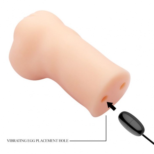 Телесный мастурбатор-вагина Rocket Pussy Nadya с вибрацией - Baile - в Брянске купить с доставкой