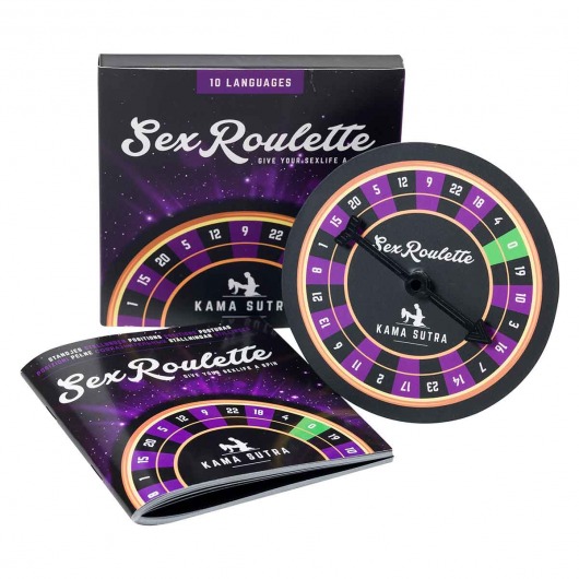 Настольная игра-рулетка Sex Roulette Kamasutra - Tease&Please - купить с доставкой в Брянске