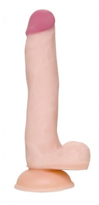 Телесный фаллоимитатор-реалистик Minc - 21 см. - A-toys купить с доставкой в интернет-магазине Orgasmix в Брянске Телесный фаллоимитатор-реалистик Minc - 21 см. - A-toys